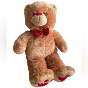 Dan Dee NWOT JUMBO 30" Plush Tan Teddy Bear big stuffed Animal Toy